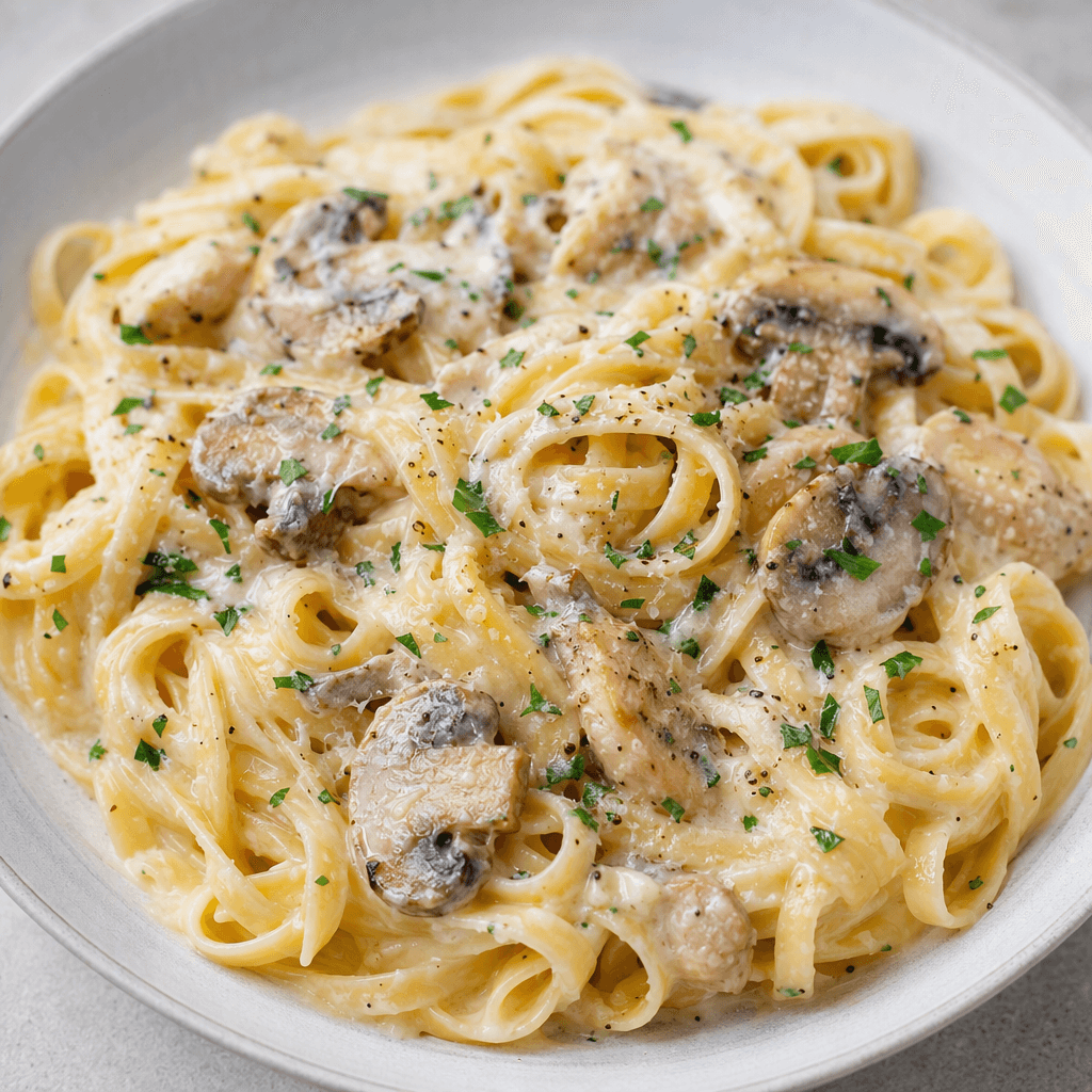 Pasta consists of pale yellow or golden strands and shapes with smooth, slightly ridged surfaces, arranged in a bowl or on a plate, sometimes coated with a visible sauce and scattered with herbs or grated cheese.