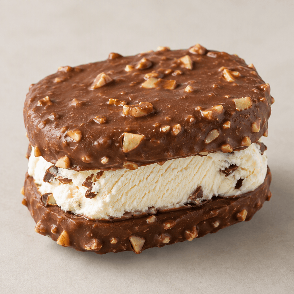 Magnum almond ice cream sandwich