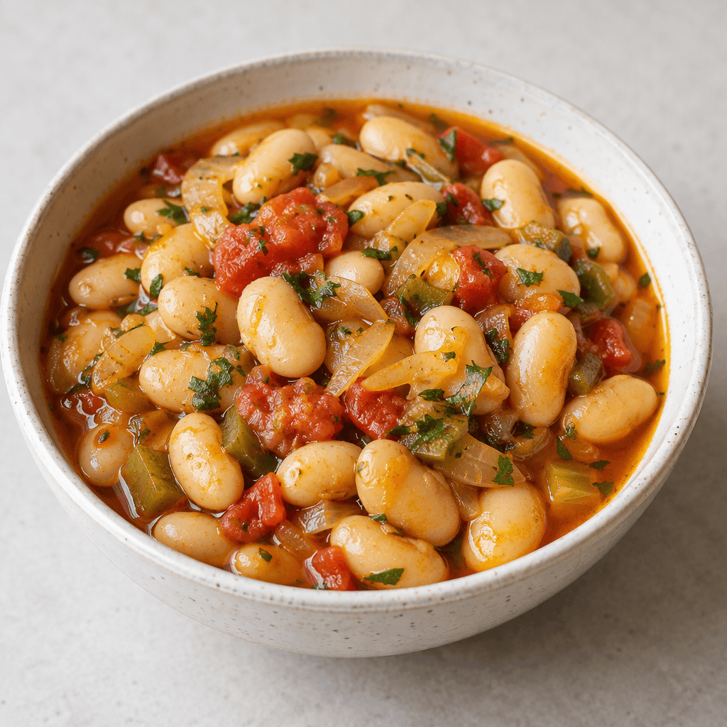 Turkish bean stew (olive oil)
